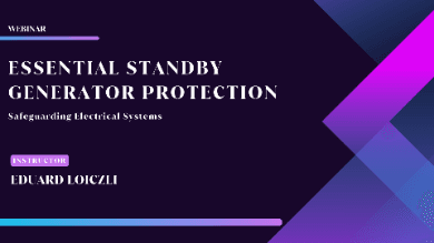 Essential Standby Generator Protection